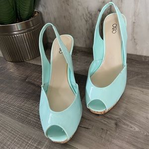 Teal CATO heels